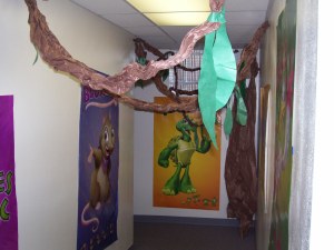 If you're not a preschooler, watch your head.